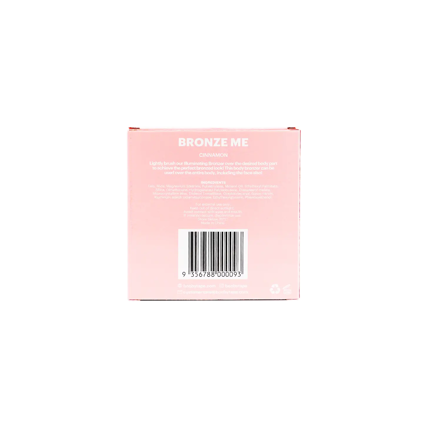 Booby Tape Illuminating Bronzer  Cinnamon 20G