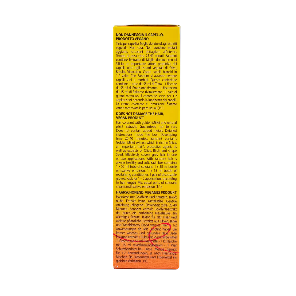 Sanotint Hair Color No.5 - Golden Chestnut 125ml