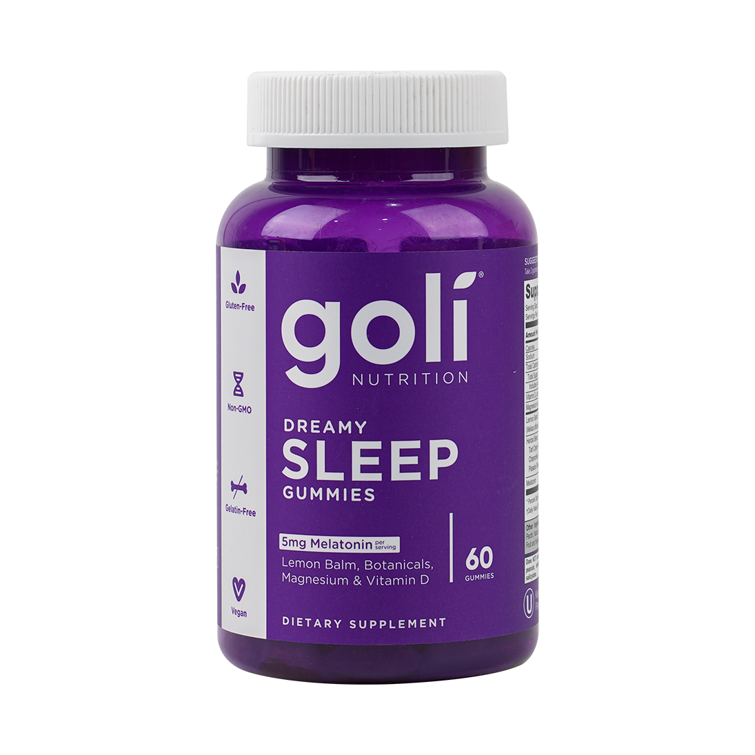 Goli Dreamy Sleep 5mg Melatonin 60Gummies