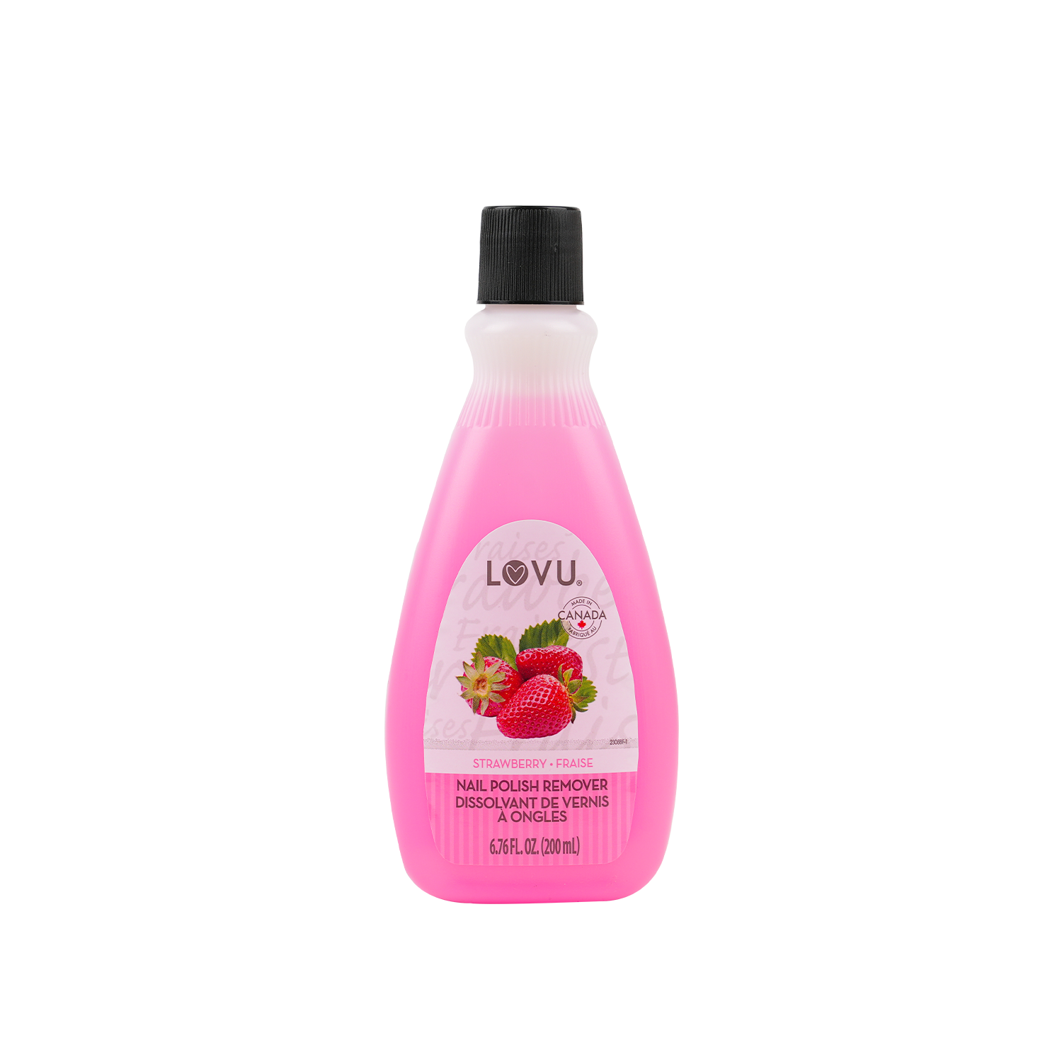 lovu Nail Polish Remover Strawberry 200ml