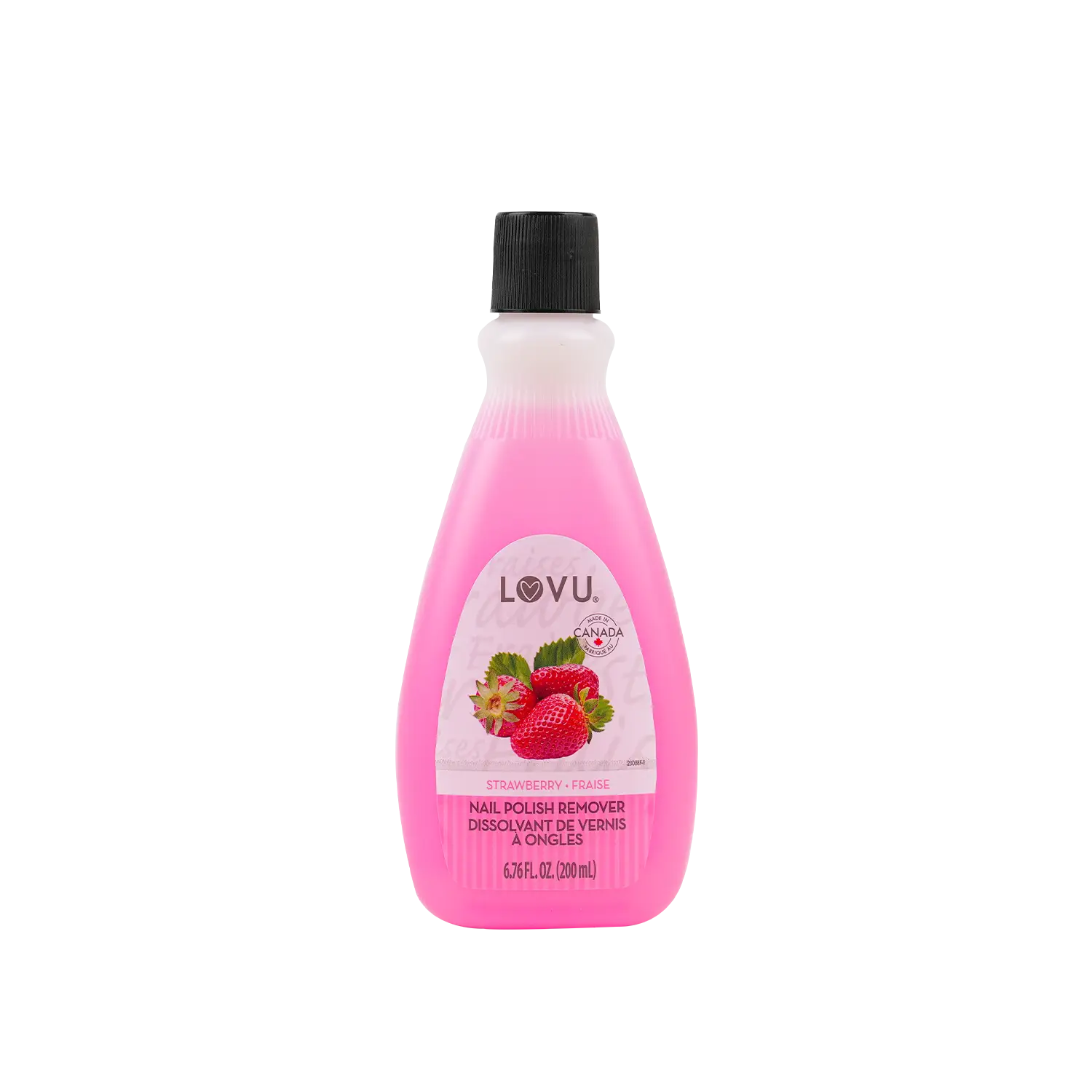 lovu Nail Polish Remover Strawberry 200ml