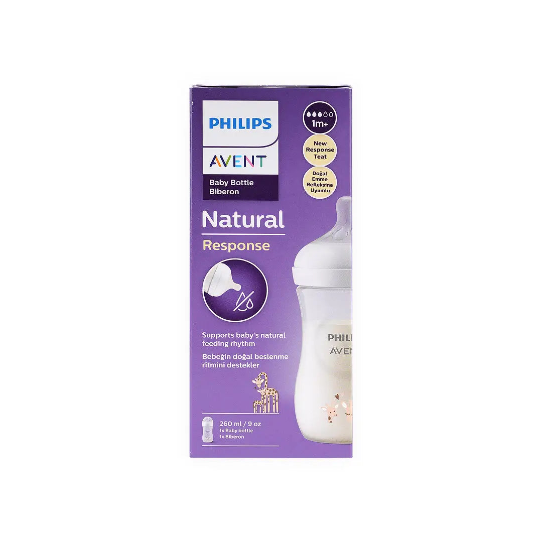 Avent Natural Baby Bottle 1m+ 260ml-Y903/66(PA705)