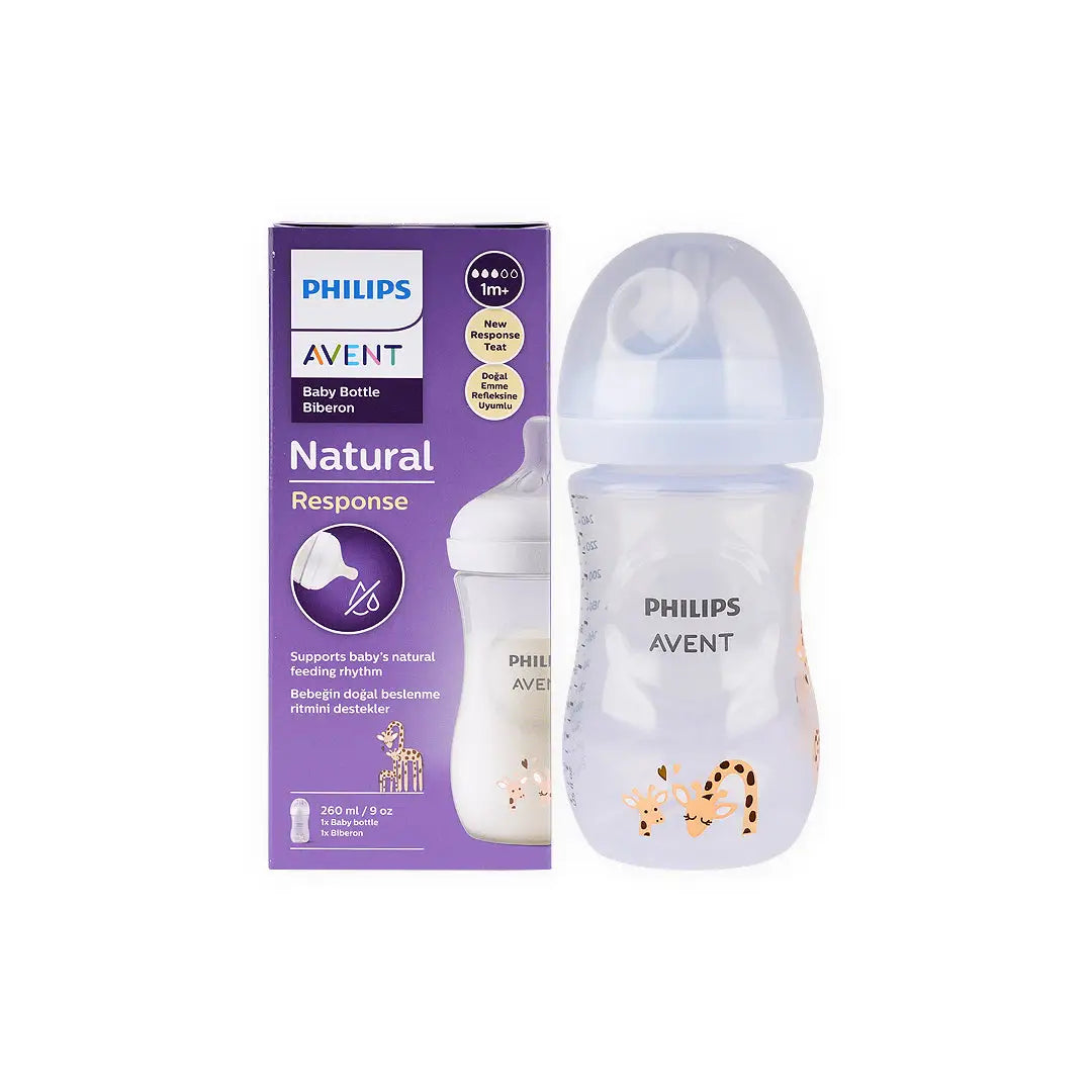53342-Avent Natural Baby Bottle 1m+ 260ml-Y903/66(PA705)