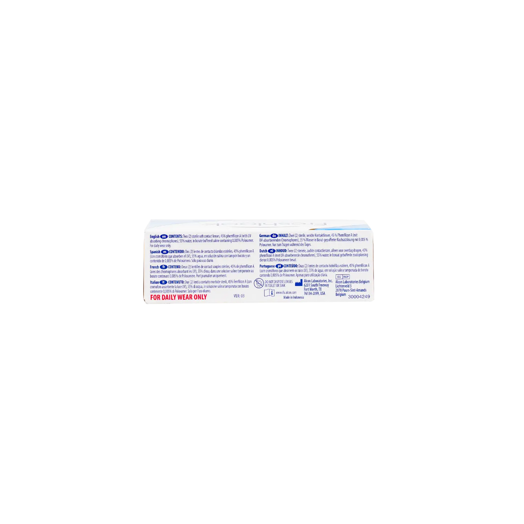 53347-Freshlook Color Monthly Lenses - Misty Gray +4