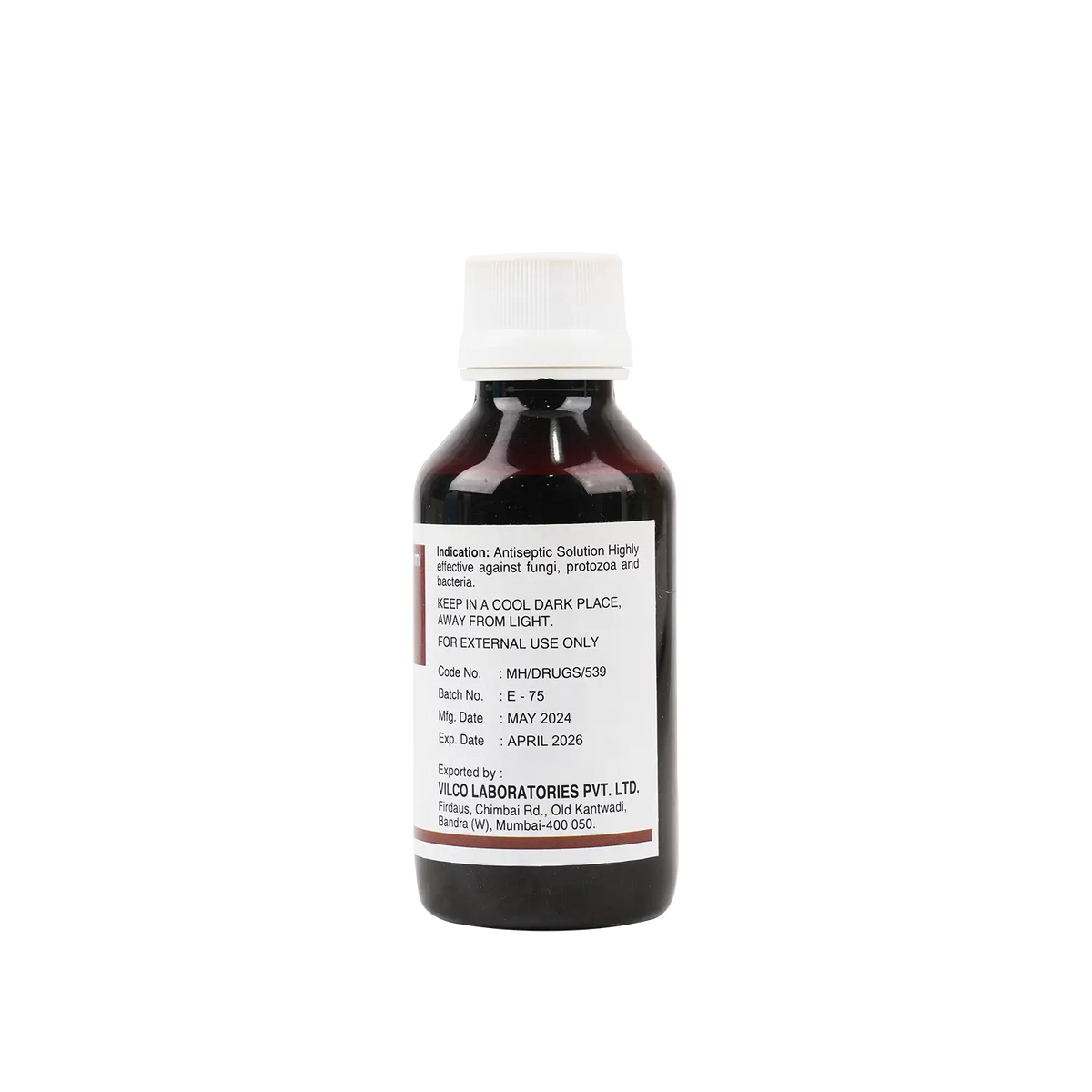 53349-Vilcolab Povidone Iodine Solution IP 100ml +1