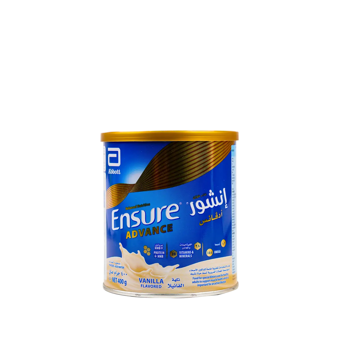 53353-Ensure Advance Milk Powder 400g - Vanilla