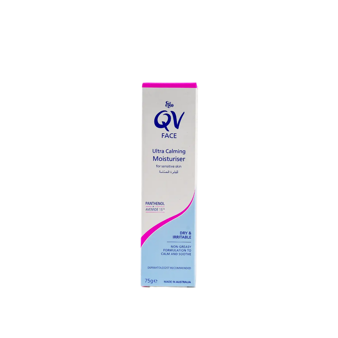 53354-QV Face Ultra Calming Moisturiser 75g +1