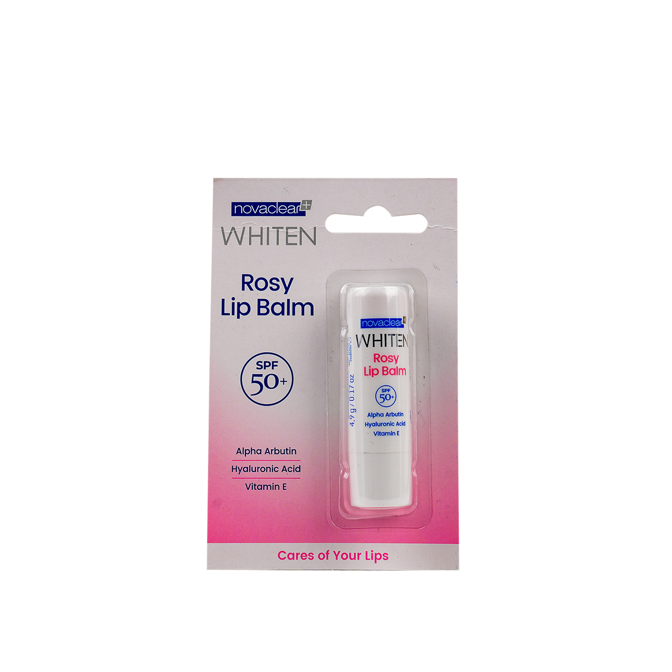 Novaclear Whiten Rosy Lip Balm SPF50+ 4.9g