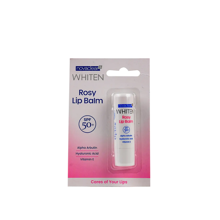 53357-Novaclear Whiten Rosy Lip Balm SPF50+ 4.9g