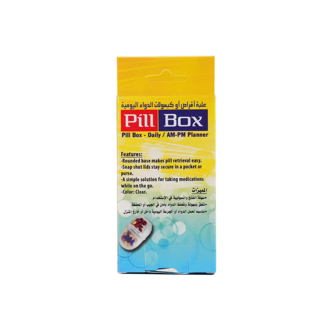 Qwik Doze Pill Organizer Daily AM/PM-0112