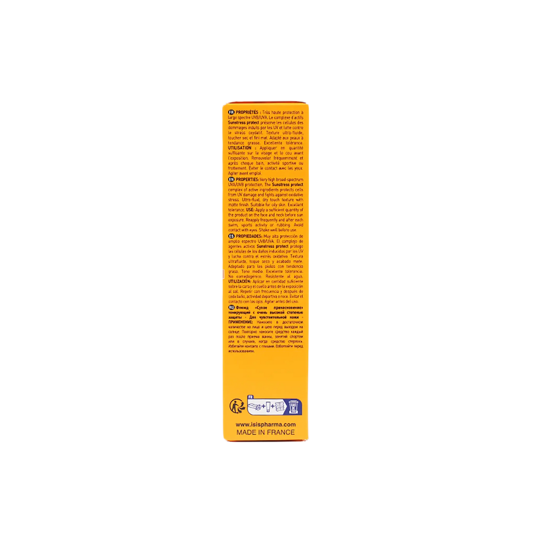 53375-ISIS Pharma Uveblock Spf50+Tinted Dry Touch Fluid 40ml-Medium +2