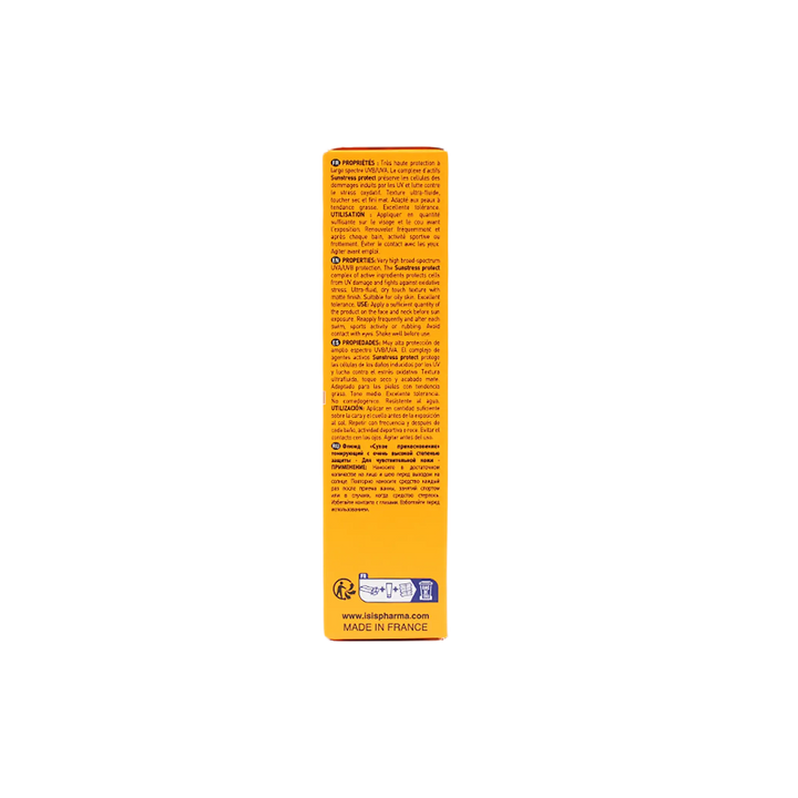 53375-ISIS Pharma Uveblock Spf50+Tinted Dry Touch Fluid 40ml-Medium +2