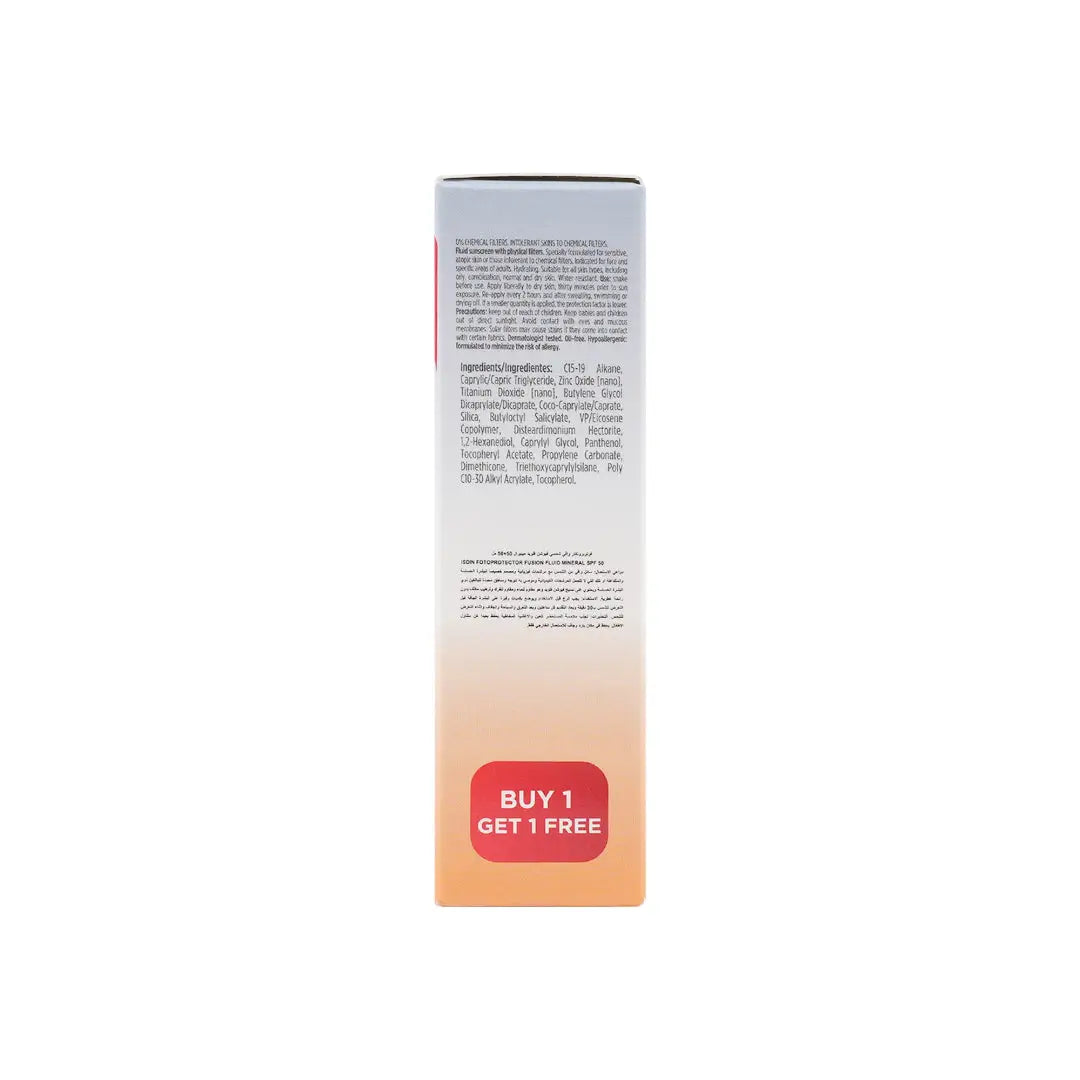 Isdin FotoProtector Fusion Fluid Mineral SPF50 50ml 1 + 1