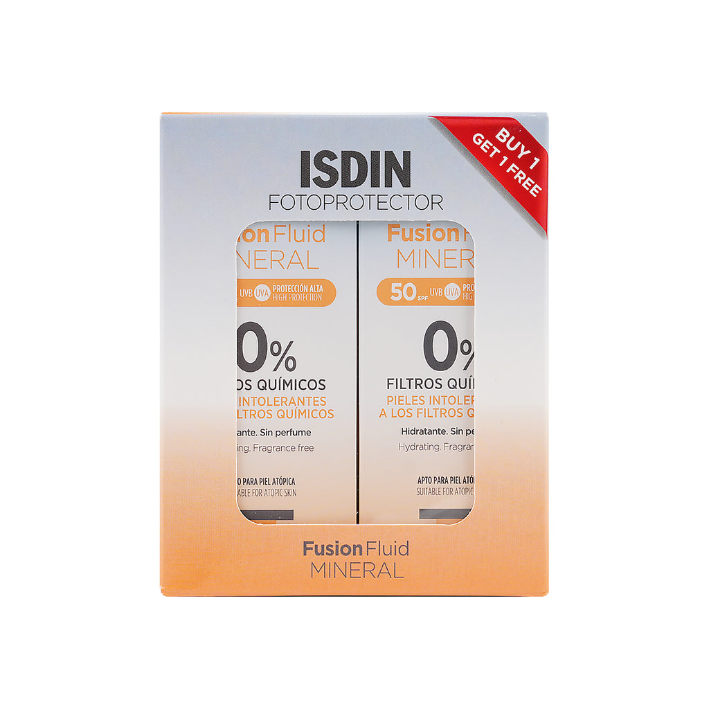 Isdin FotoProtector Fusion Fluid Mineral SPF50 50ml 1+1