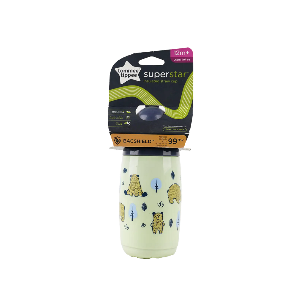 Tommee Tippee SuperStar Drinking Bottle 12m + 266ml-8023