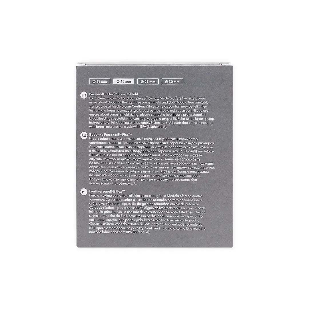 53410-Medela Personalfit Flex Breast Shields Size-M +3
