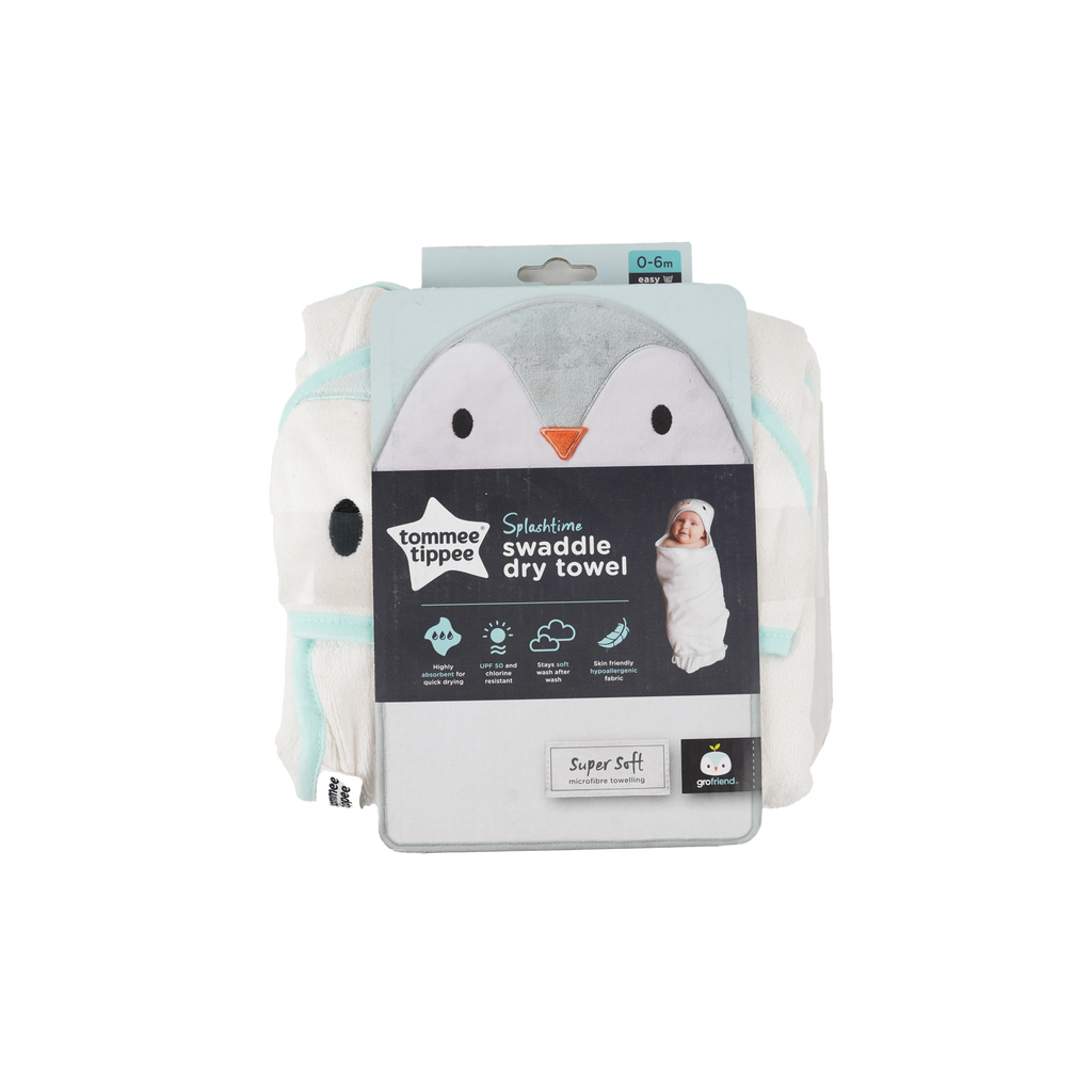 Tommee Tippee Percy The Penguin Gro Swaddle Dry -2152