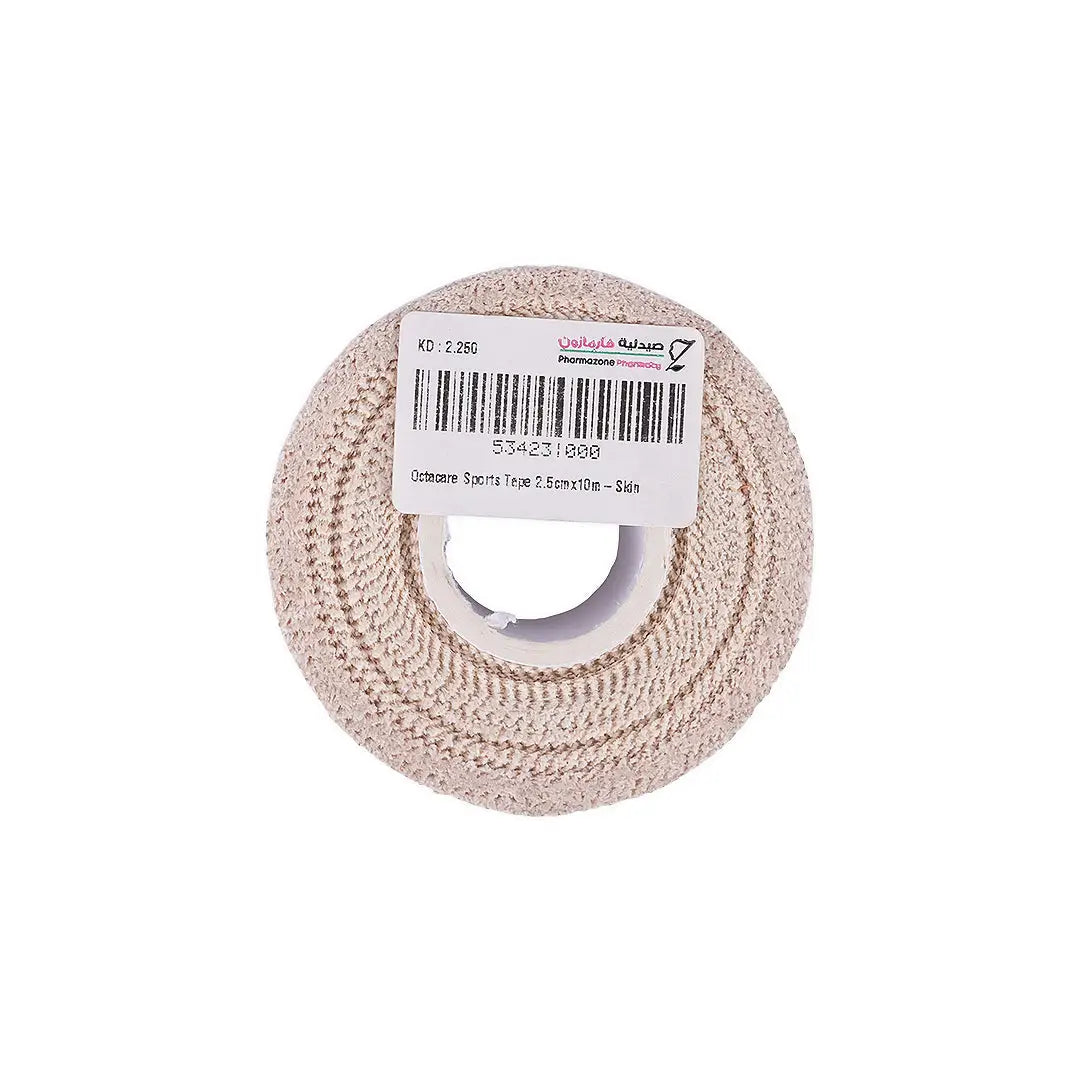 Octacare Sports Tape 2.5cmx10m-Skin