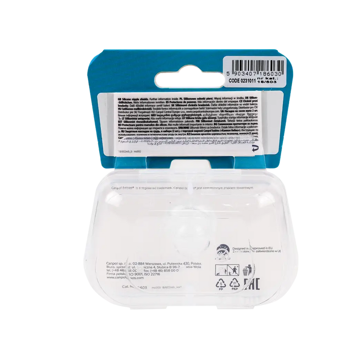 53439-Canpol Silicone Nipple Shields - M/L +1