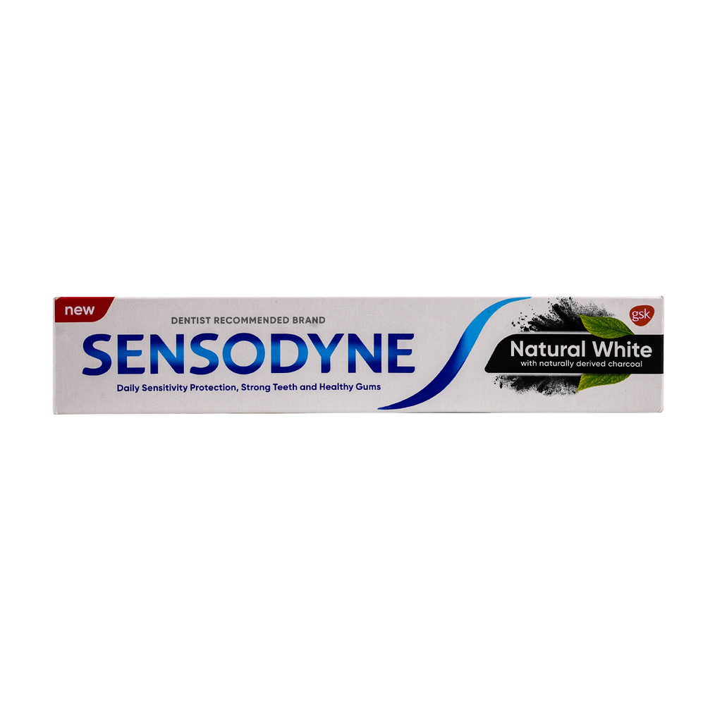 Sensodyne Natural White Charcoal Toothpaste 75ml