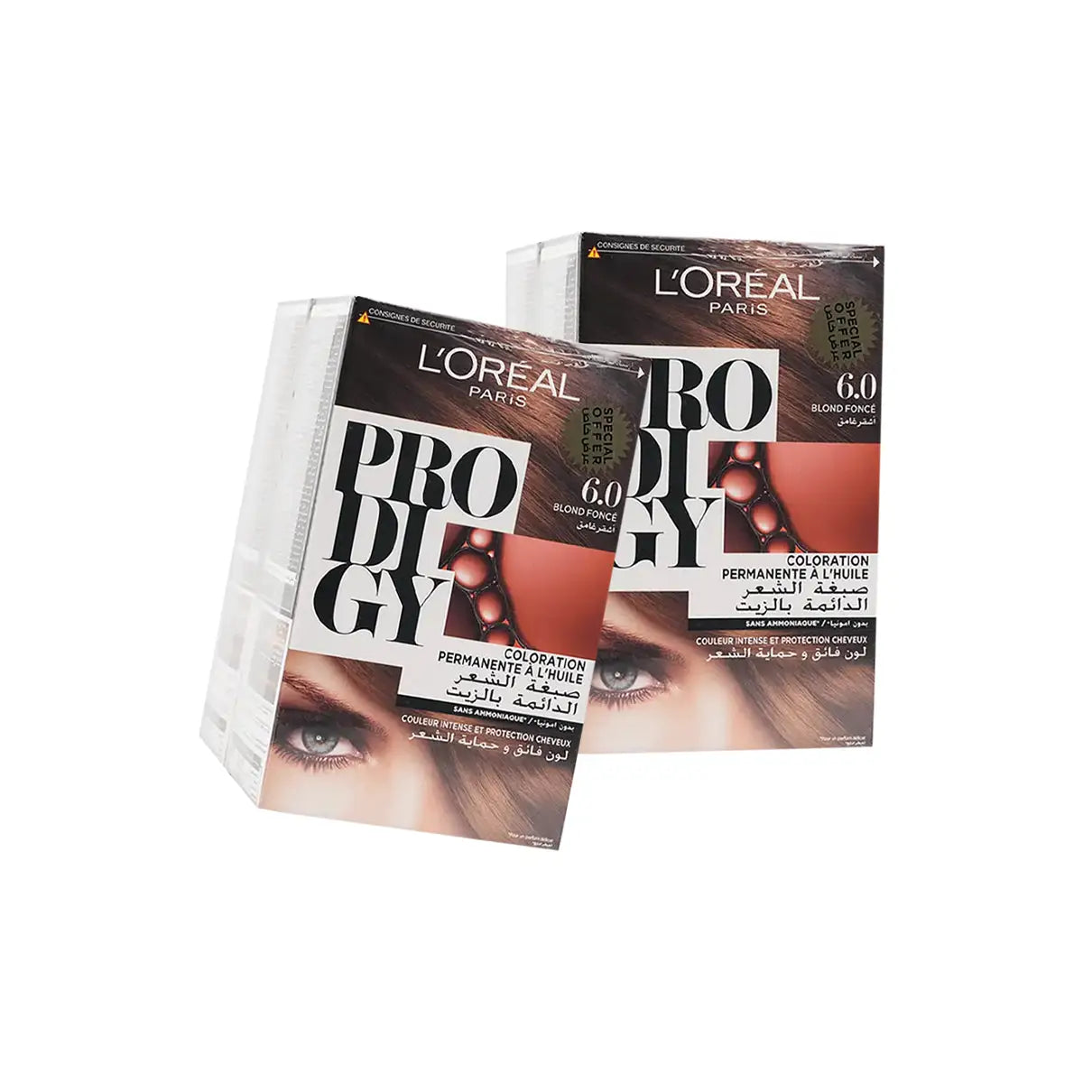 L’Oréal Prodigy Permanent Oil Hair Color-6.0 Dark Blo 25%Off