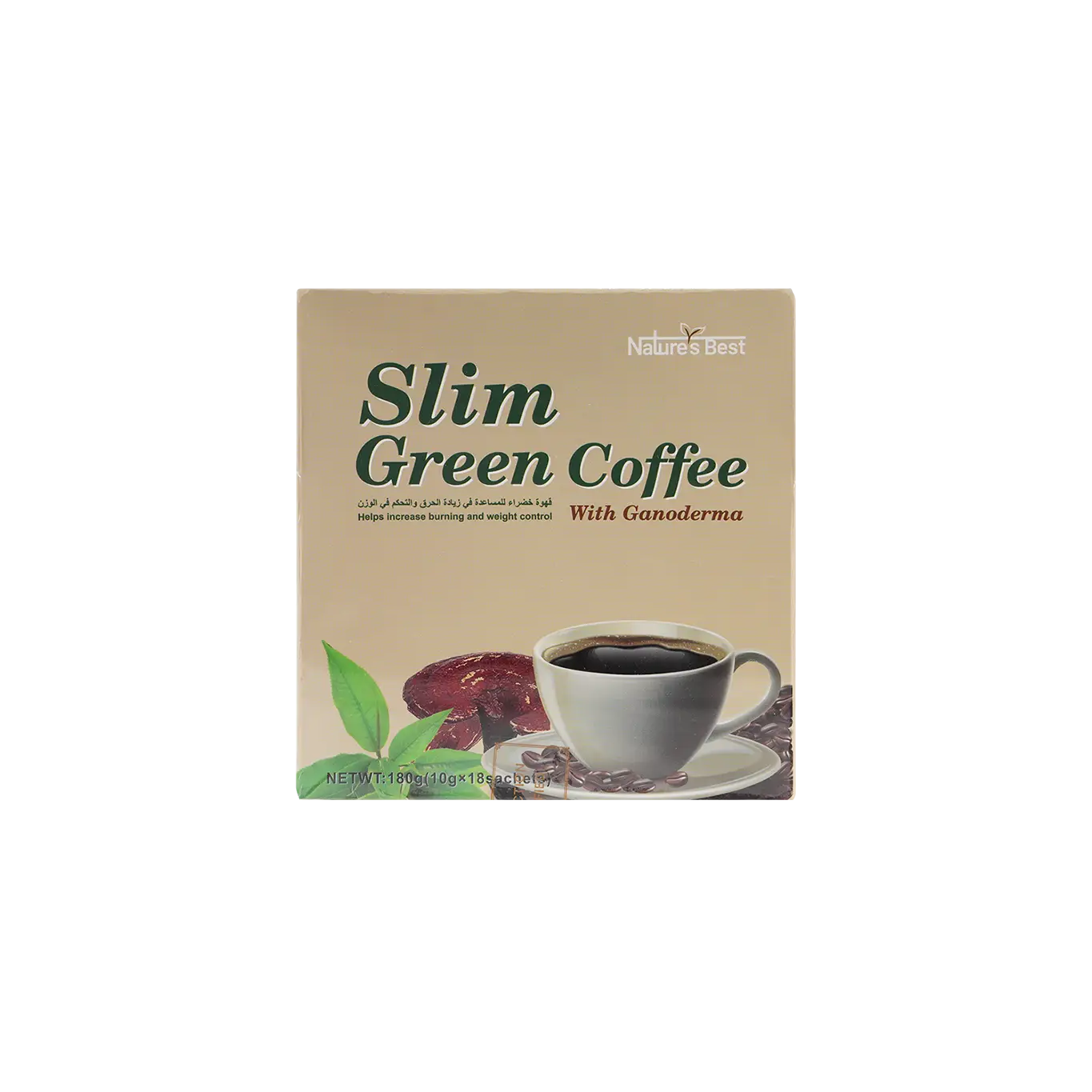 Natures Best Slim Green Coffee 18 Sachets