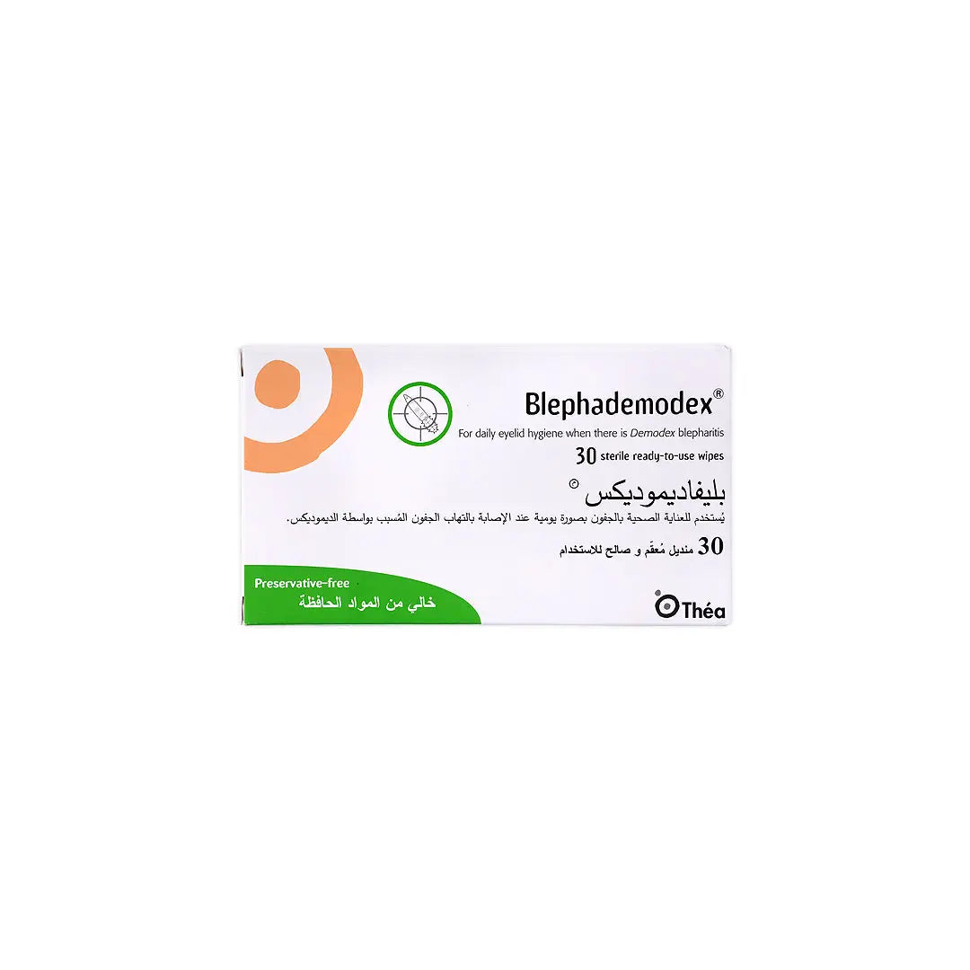Blephademodex 30 Sterile Wipes