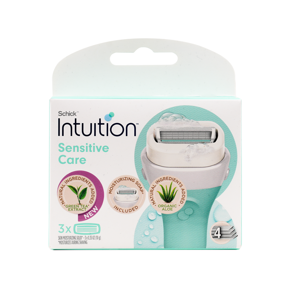 Schick Intuition Women Sensitive care 4 Blades 3Pcs