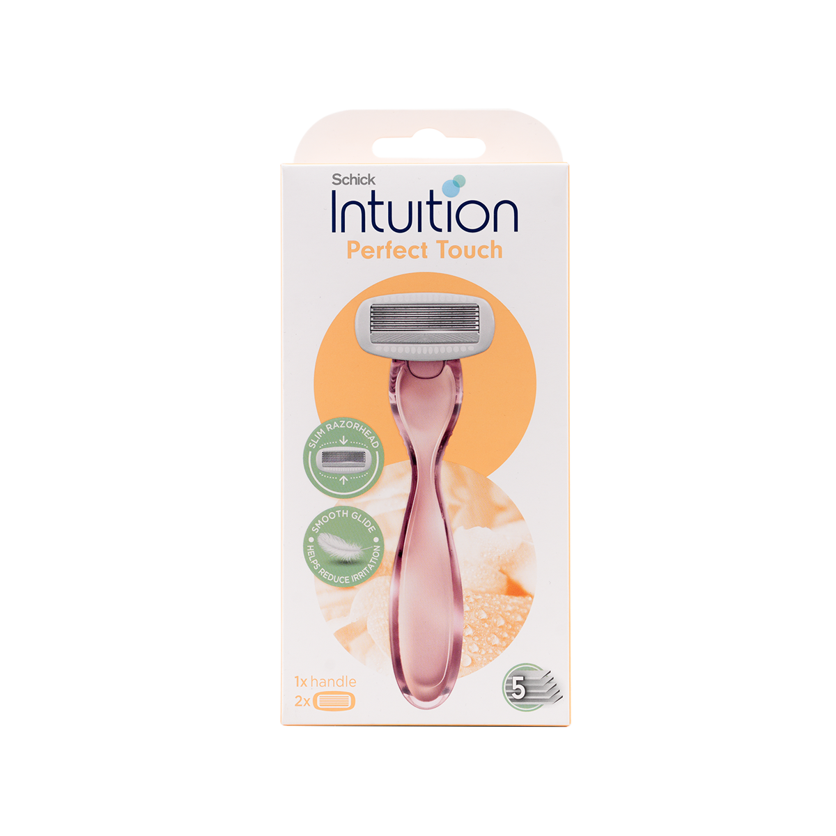 Schick Intuition Women Perfect Touch 5 Blades Handle