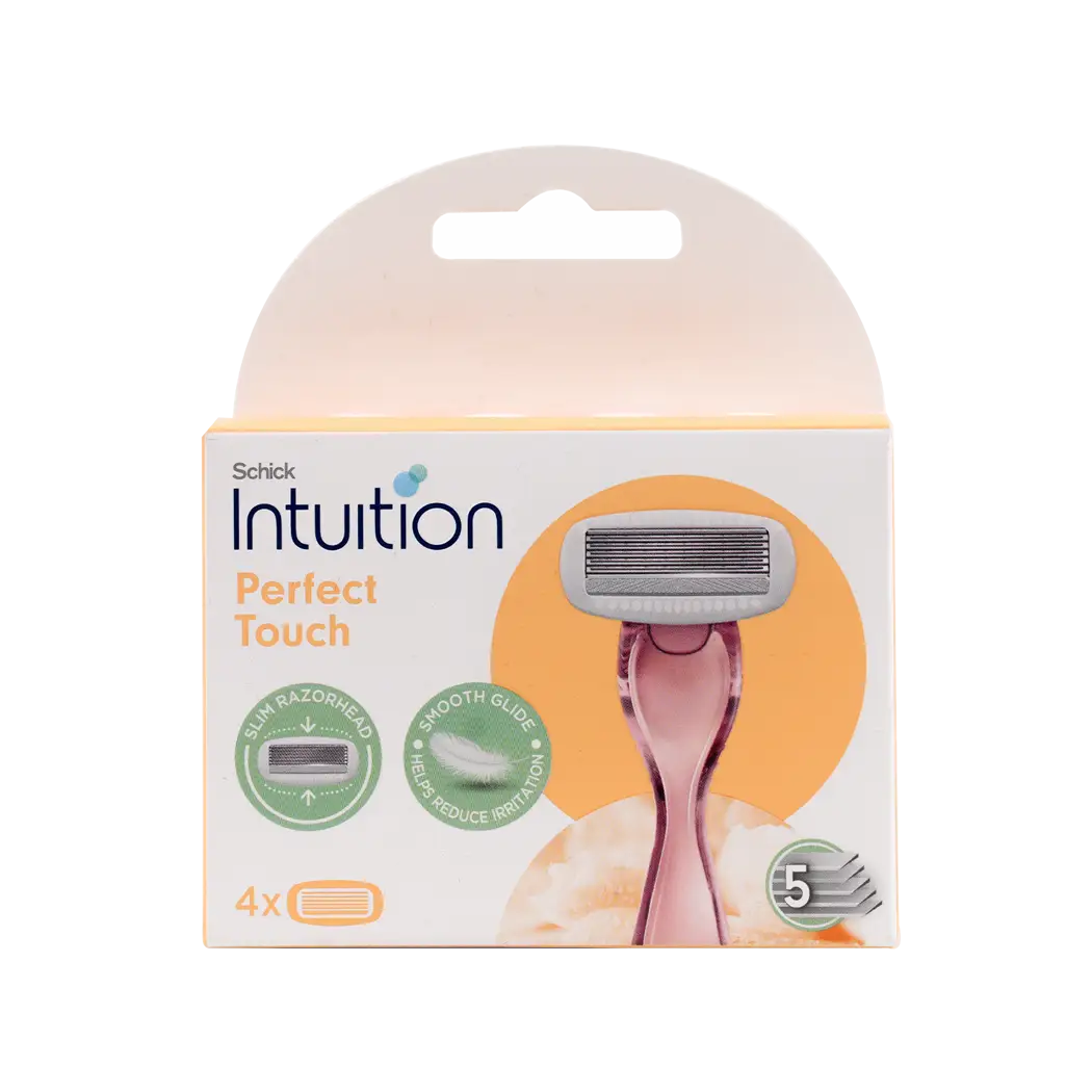 Schick Intuition Women Perfect Touch 5 Blades 4Pcs