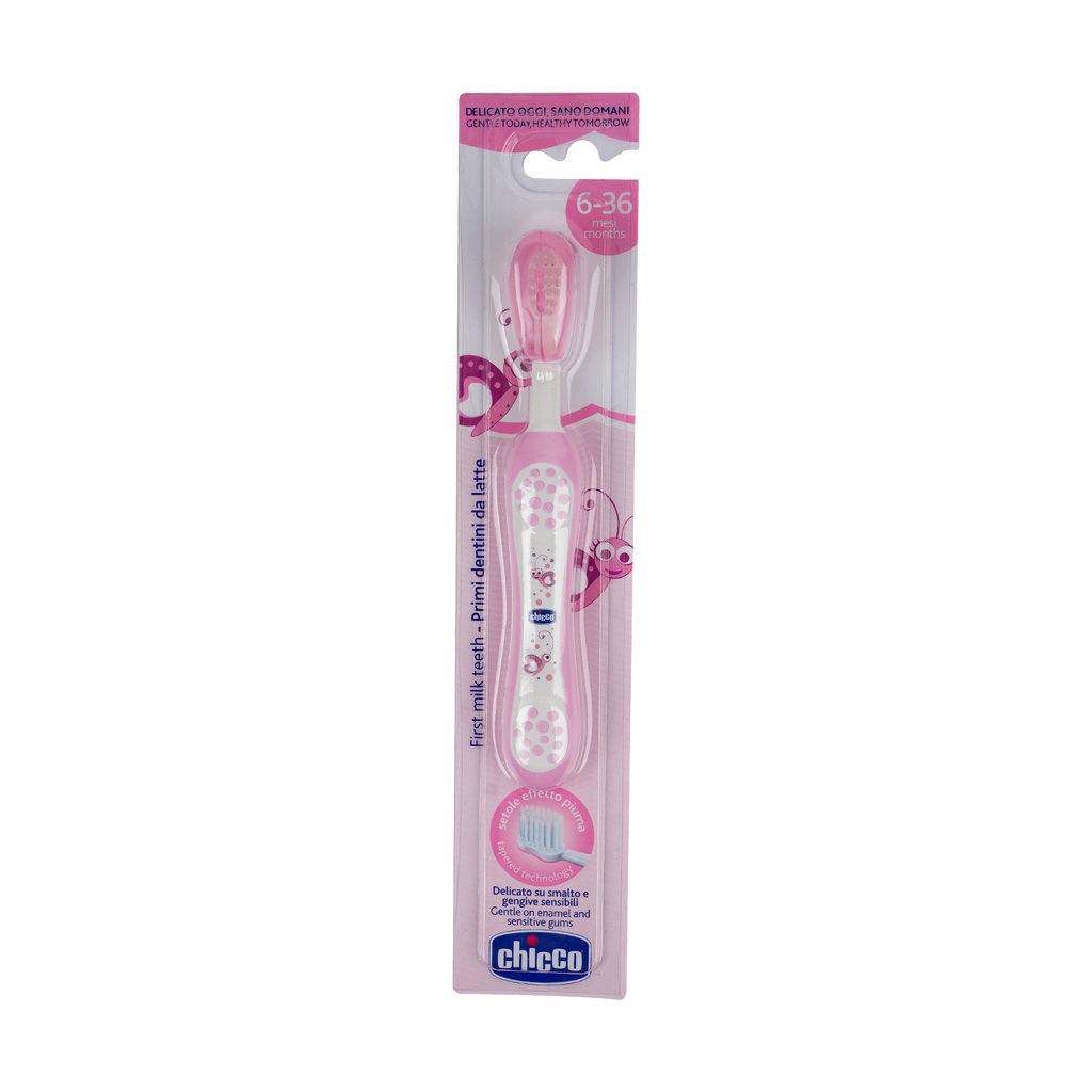 Chicco kids Toothbrush 6-36 Months - Pink - 2625