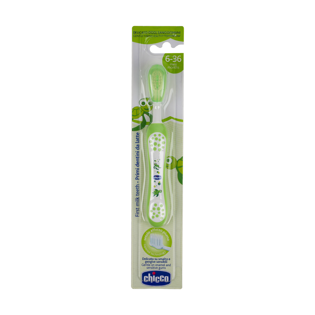 Chicco kids Toothbrush 6-36 Months - Green - 2618