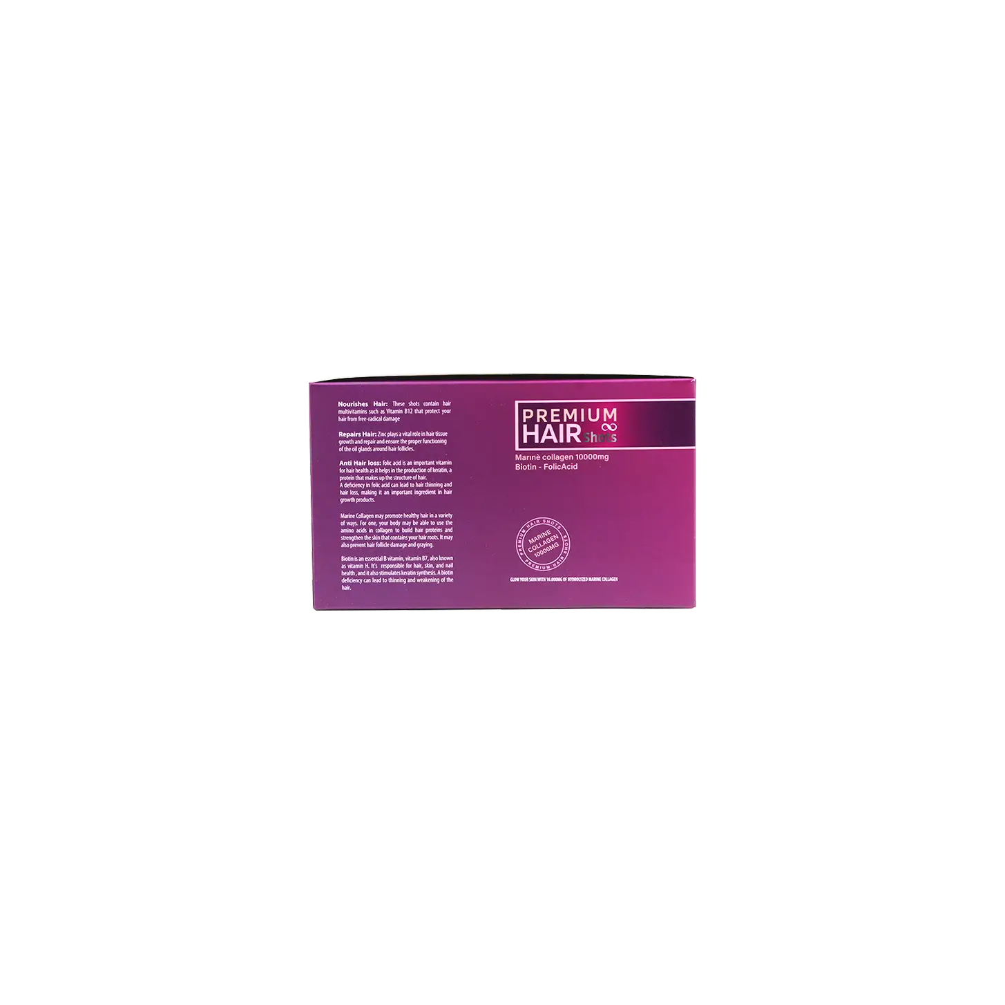 Fit 4 Life Premium Hair Shots 3packs X 10shots X 25ml