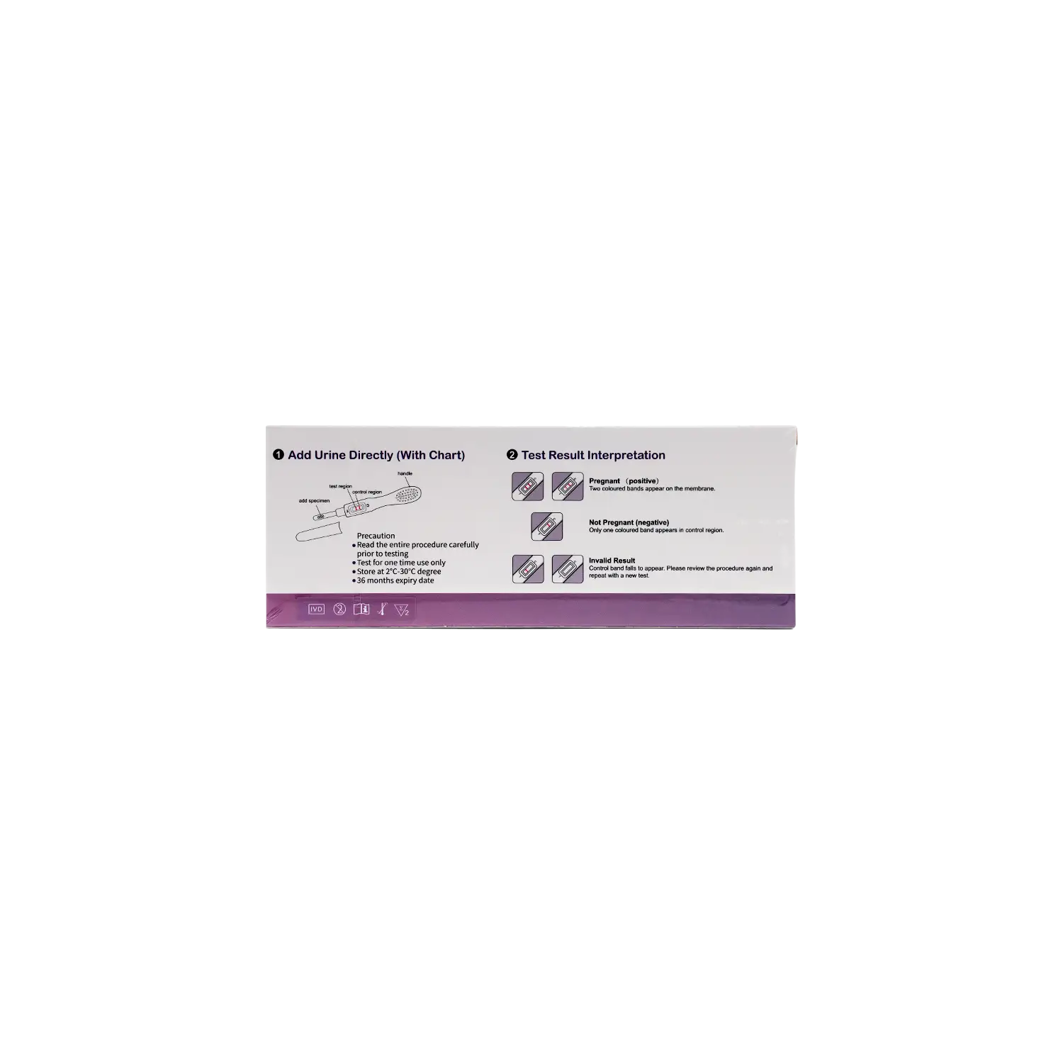Panda Double Check Pregnancy Test 2pcs