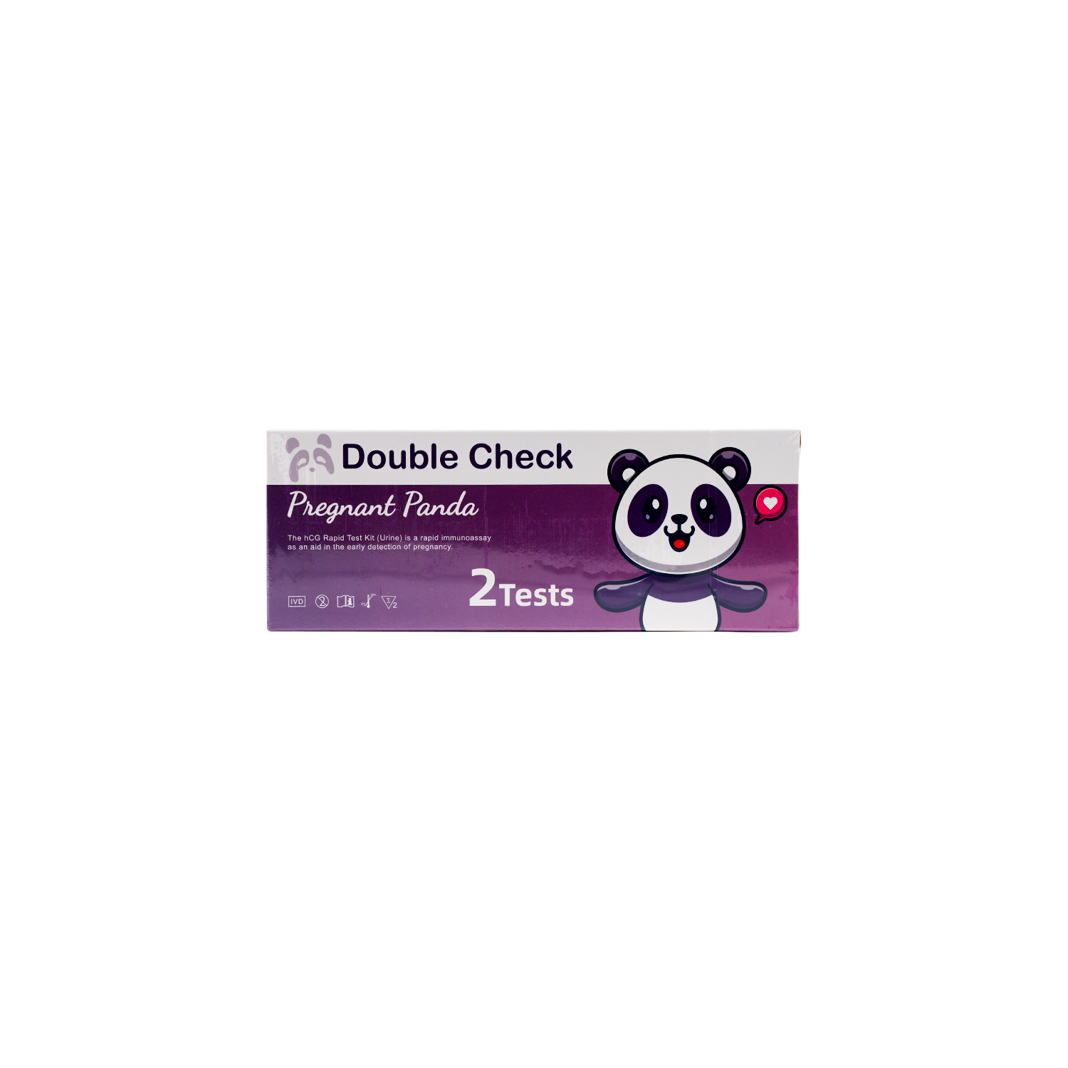 Panda Double Check Pregnancy Test 2pcs