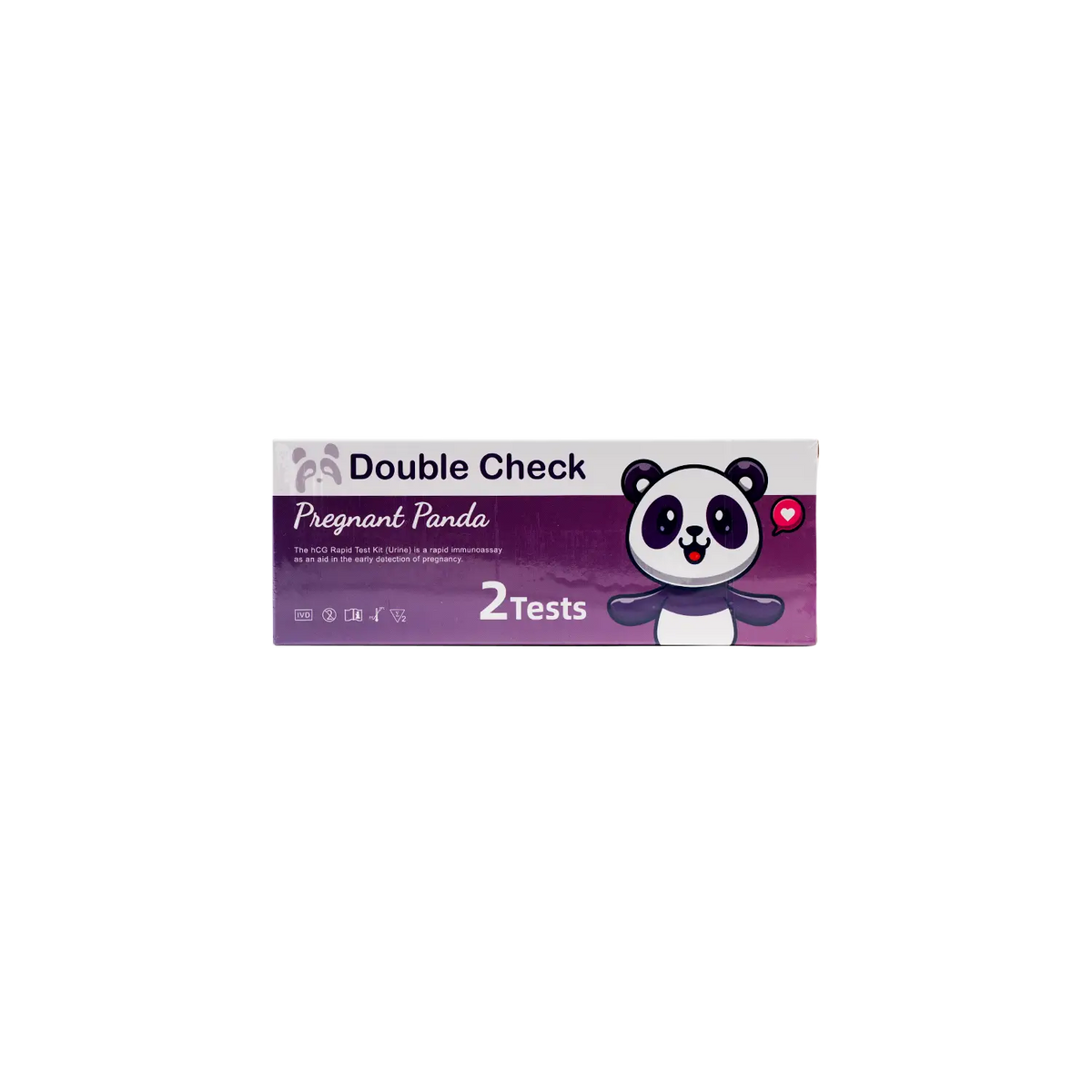 53488-Panda Double Check Pregnancy Test 2pcs