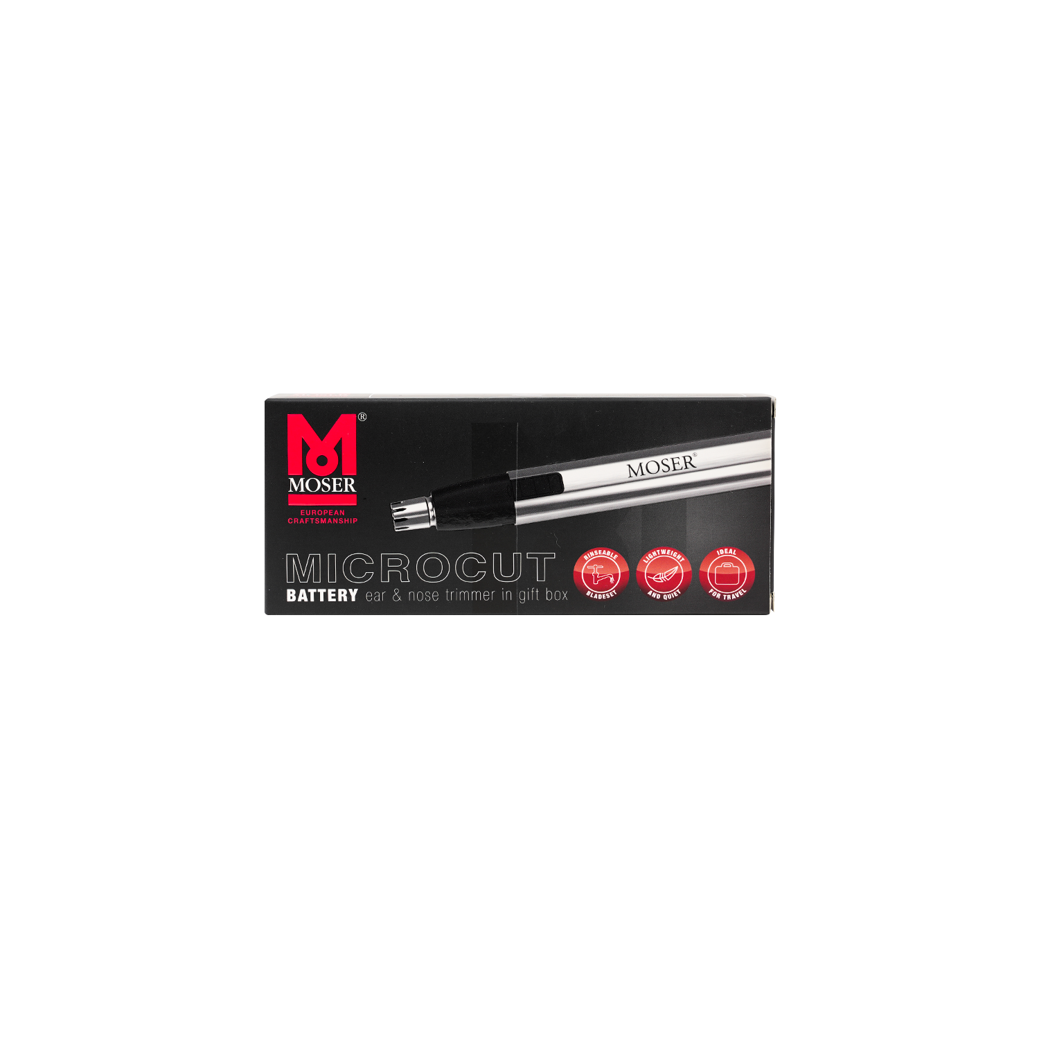 Moser Microcut Nose & Ear Hair Trimmer - 0142