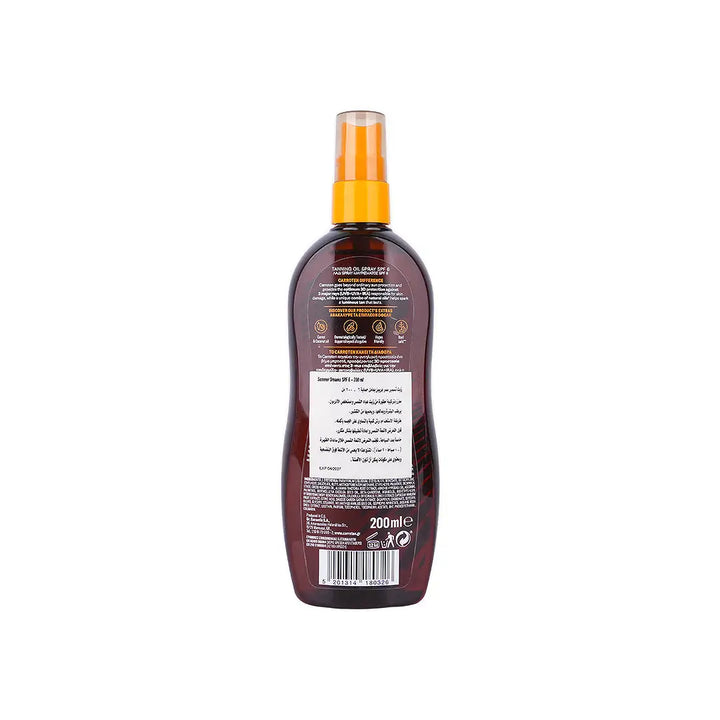 53491-Carroten Intense Tan Spf 6 Tanning Oil Spray  200ml +1