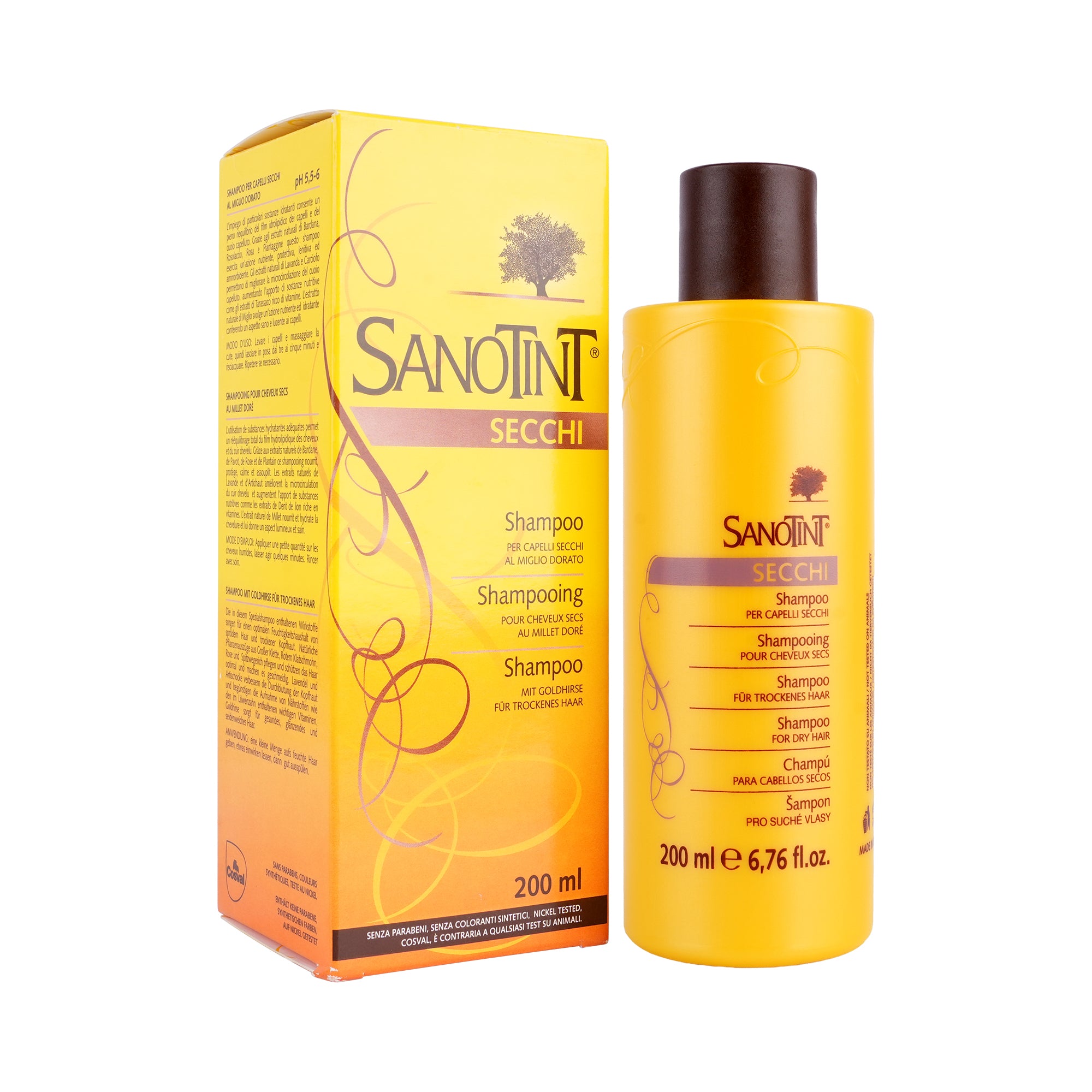 53497-Sanotint Dry Hair Shampoo 200ml +3