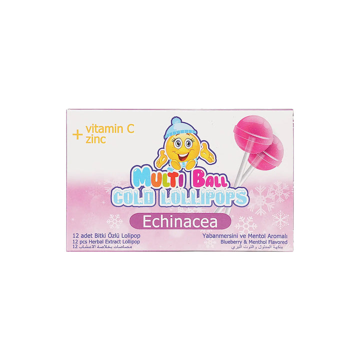 53500-Multiball Cold Lollipops 12pcs-Echinacea