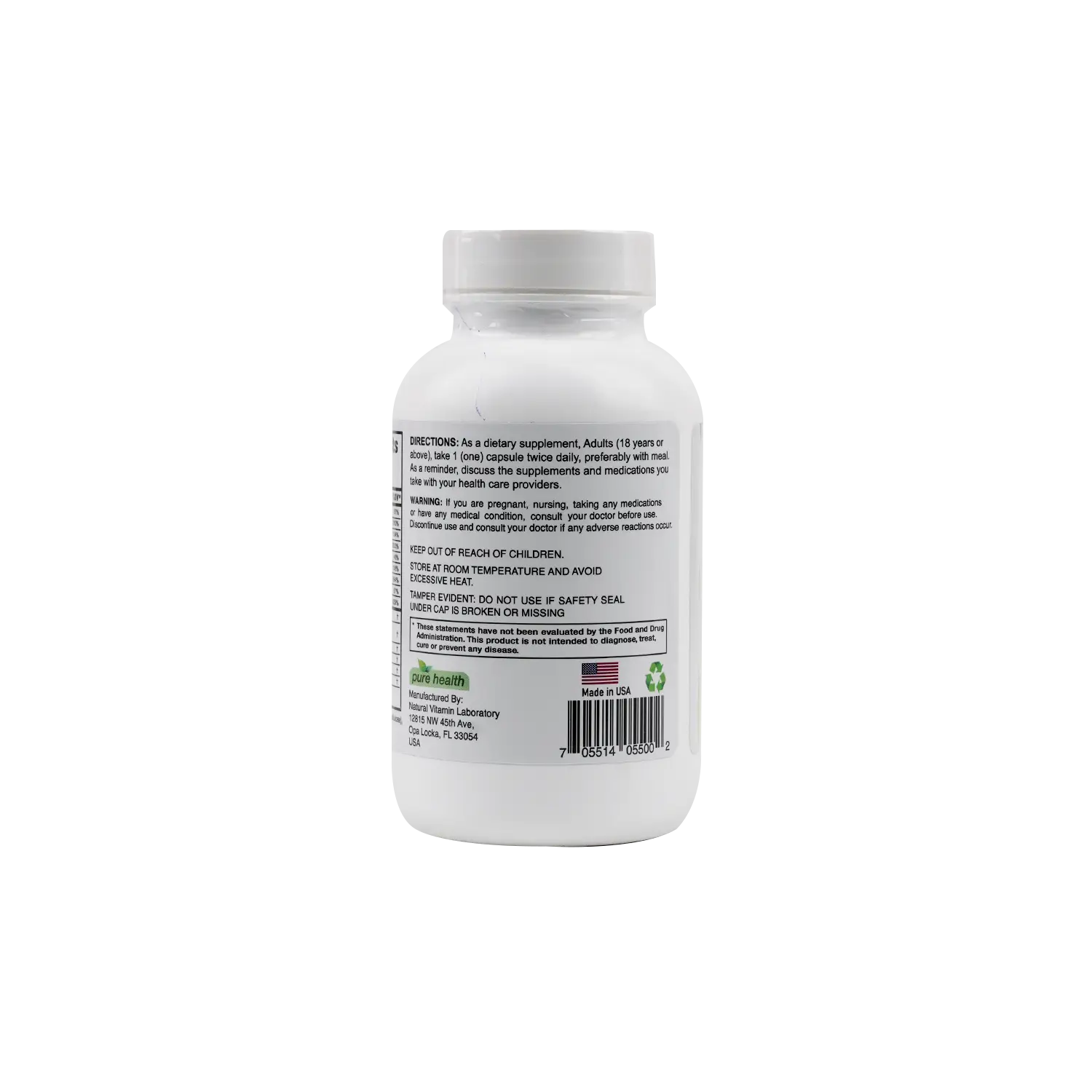 Pure Health Diabetic Manager 800mg 60Veg Capsules