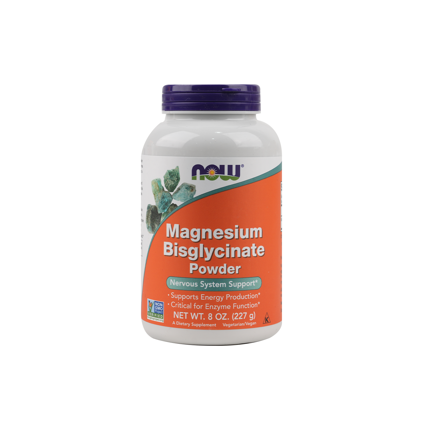 Now Magnesium Bisglycinate Powder 227gm