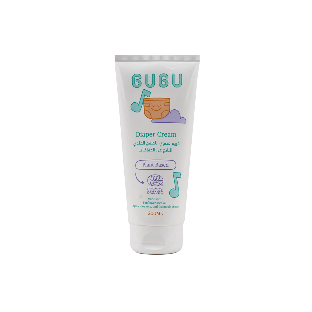 Gugu organic soothing diaper rash cream - 200ml