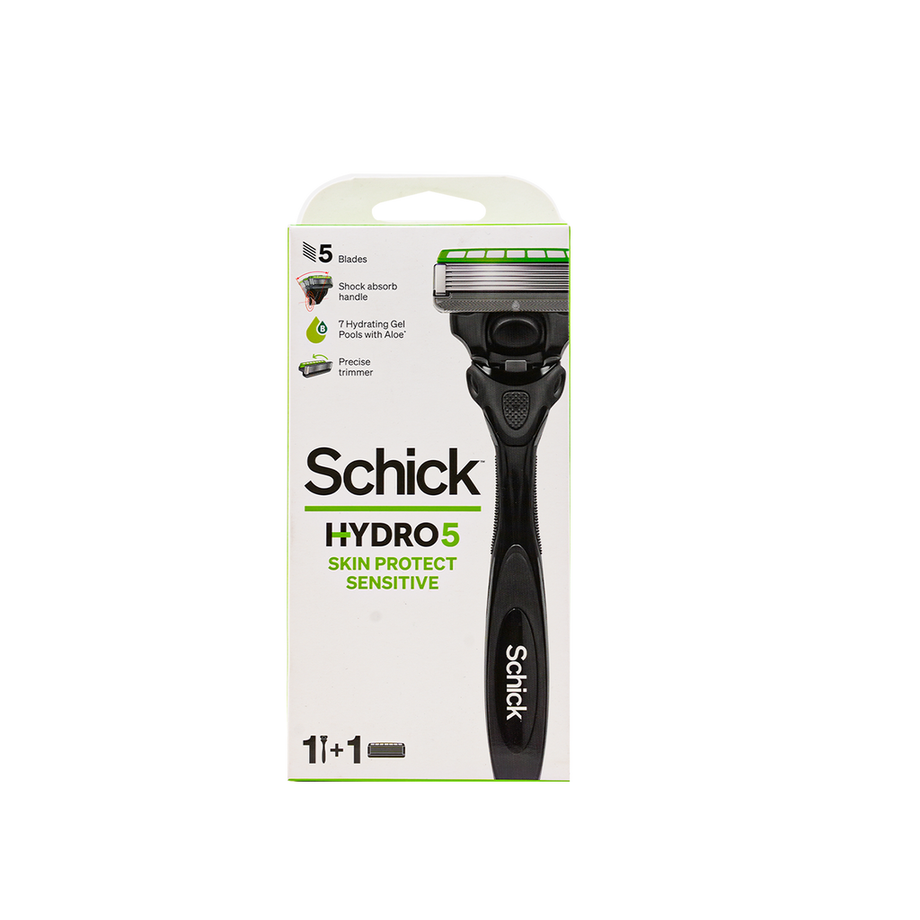 Schick Men Hydro5 Skin Protect Sensitive 5 Blades Handle