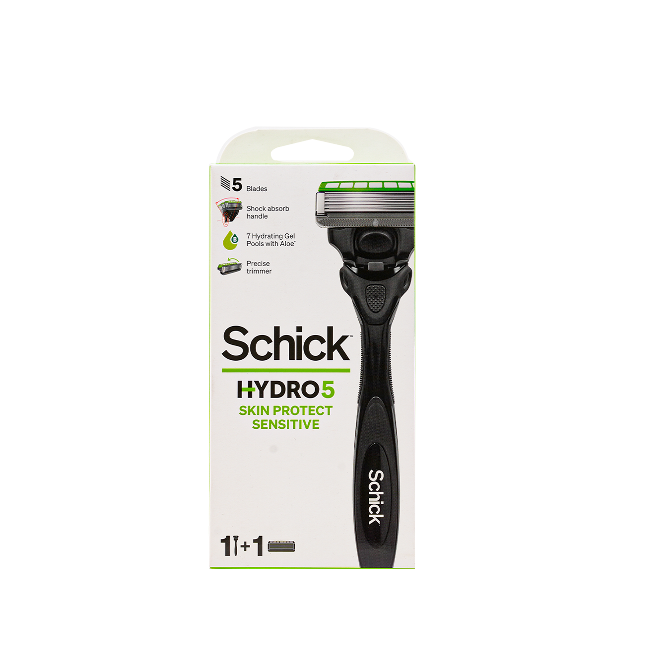 Schick Men Hydro5 Skin Protect Sensitive 5 Blades Handle