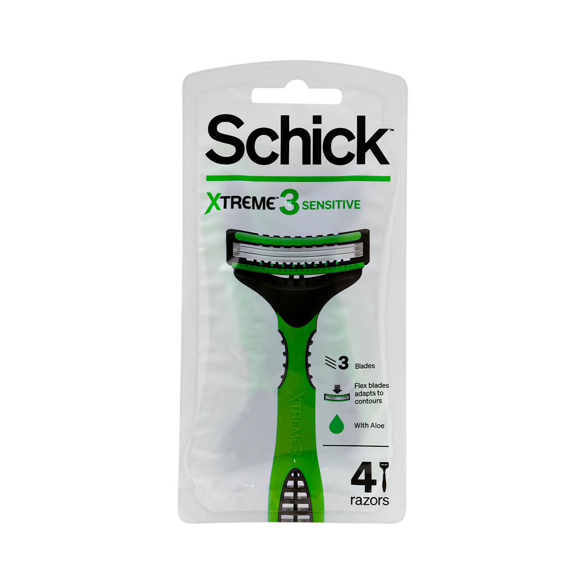 Schick Xtreme 3 Sensitive 3Blades 4Pcs