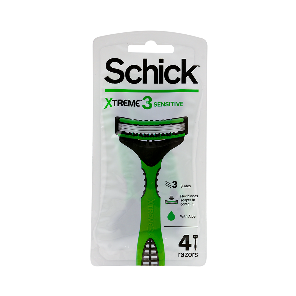 Schick Xtreme 3 Sensitive 3Blades 4Pcs