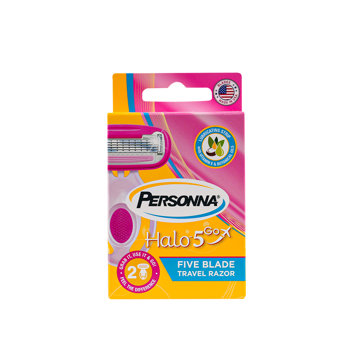 Personna Halo 5 Go 5 Blade Travel size 2Pcs