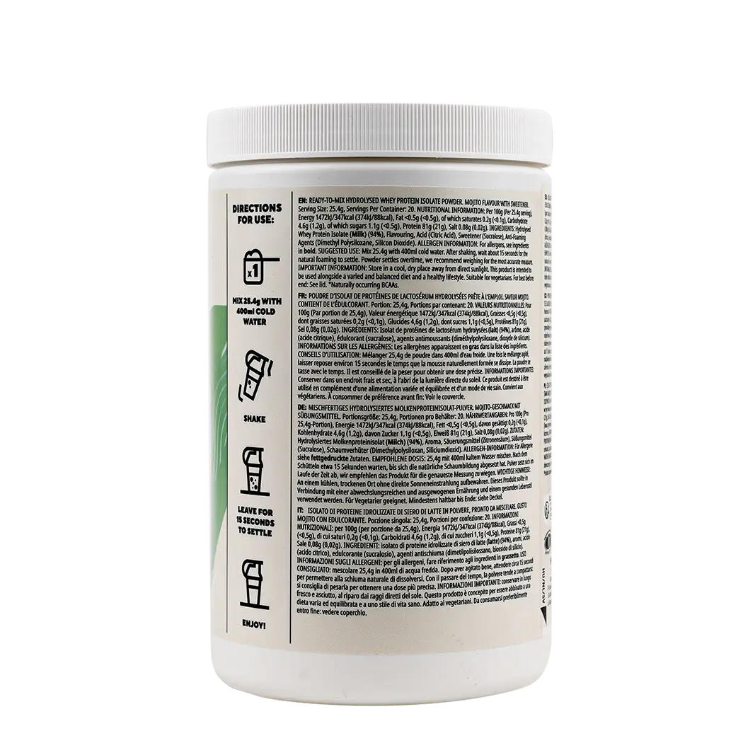 Myprotein Clear Whey Protein Mojito Flavor 509g