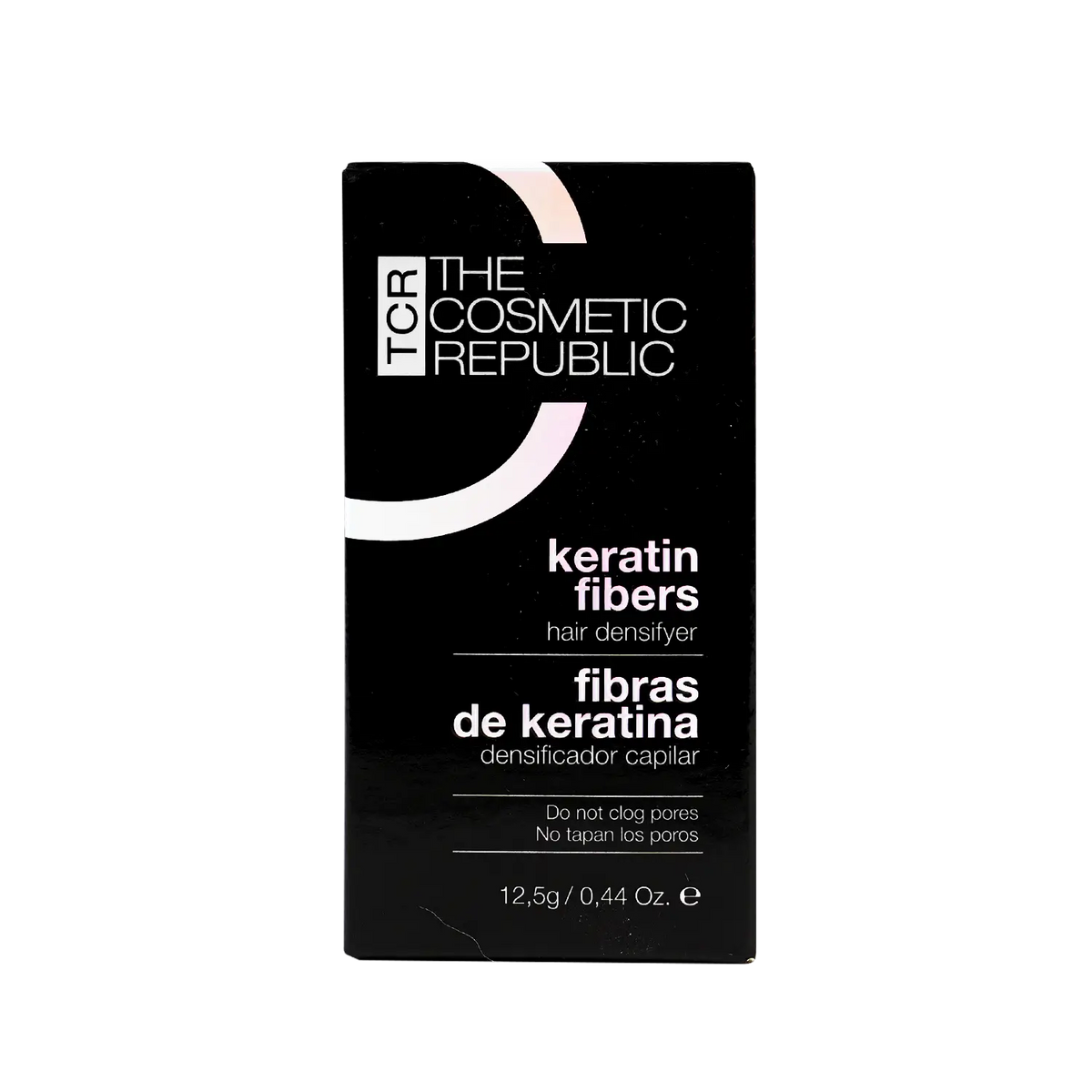 53538-The Cosmetic Republic Keratin Fibers Dark Brown 12.5G